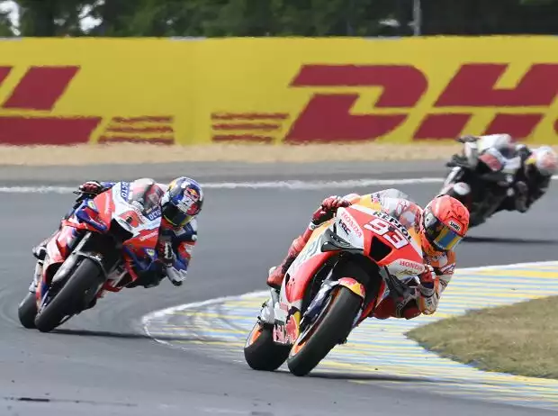 Marc Marquez, Johann Zarco Titel-Bild zur News: Marc Marquez, Johann Zarco