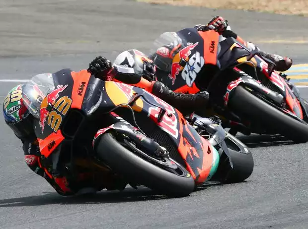 Brad Binder, Miguel Oliveira Titel-Bild zur News: Brad Binder, Miguel Oliveira