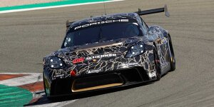 Porsche erprobt Antriebsstrang des Mission R auf der Rennstrecke