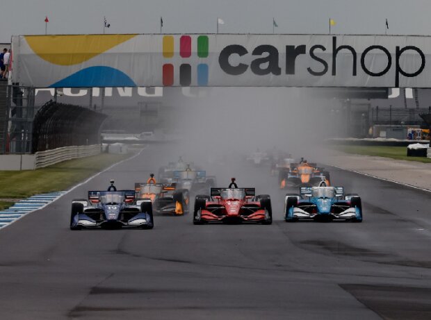 Titel-Bild zur News: IndyCar, 2022, Indianapolis, Start