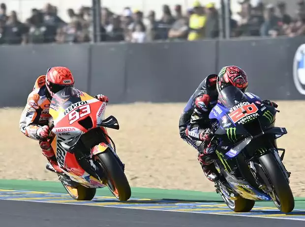 Fabio Quartararo, Marc Marquez Titel-Bild zur News: Fabio Quartararo, Marc Marquez