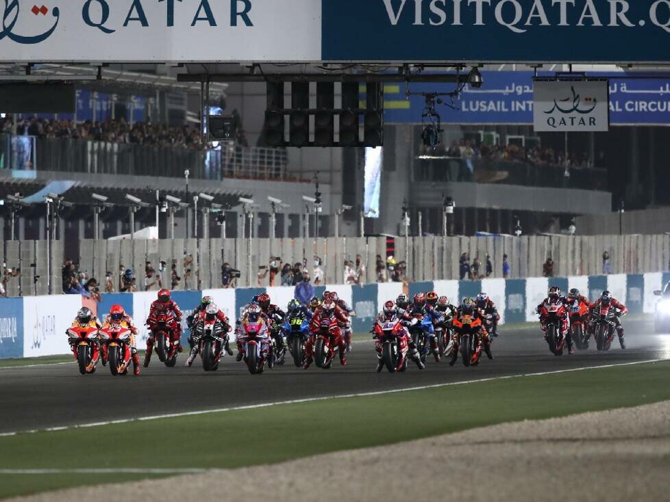 Rennstart in Katar