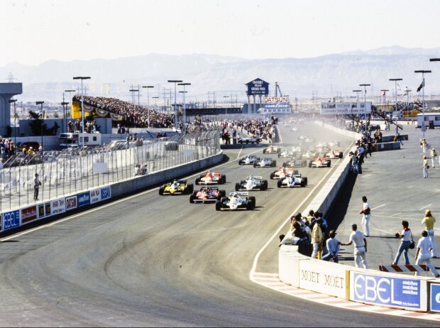 Start zum Grand Prix in Las Vegas (USA) 1981