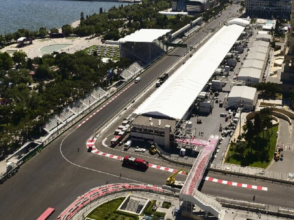 Baku Boxeneinfahrt