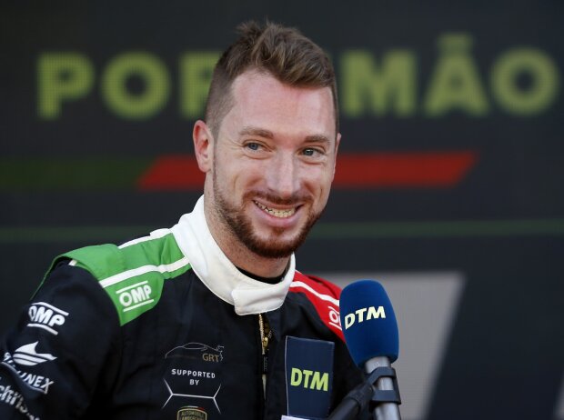 Grasser-Pilot Mirko Bortolotti beim DTM-Saisonauftakt 2022 in Portimao in Portugal Grasser-Pilot Mirko Bortolotti beim DTM-Saisonauftakt 2022 in Portimao in Portugal
