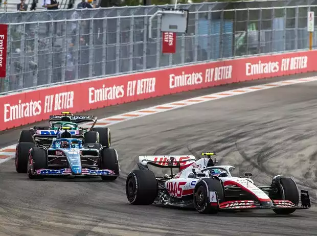 Mick Schumacher, Esteban Ocon, Sebastian Vettel Titel-Bild zur News: Mick Schumacher, Esteban Ocon, Sebastian Vettel
