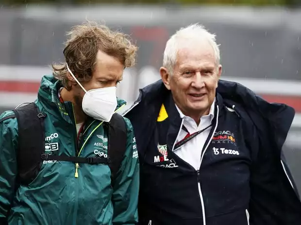Sebastian Vettel, Helmut Marko Titel-Bild zur News: Sebastian Vettel, Helmut Marko