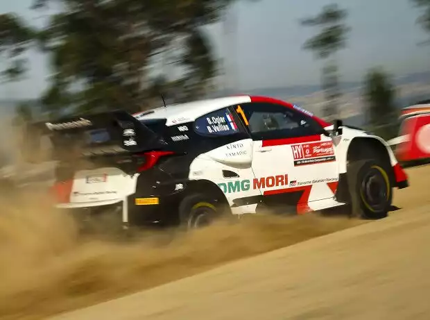 Sebastien Ogier bei der Rallye Portugal 2022 Titel-Bild zur News: Sebastien Ogier bei der Rallye Portugal 2022