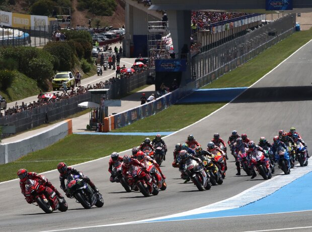 MotoGP Start in Jerez MotoGP Start in Jerez