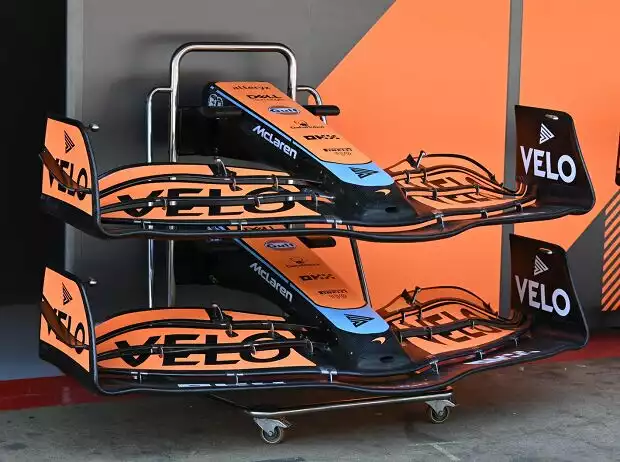 McLaren-Frontflügel Titel-Bild zur News: McLaren-Frontflügel