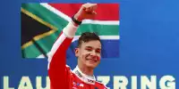 Sheldon van der Linde bejubelt den DTM-Sieg auf dem Norisring