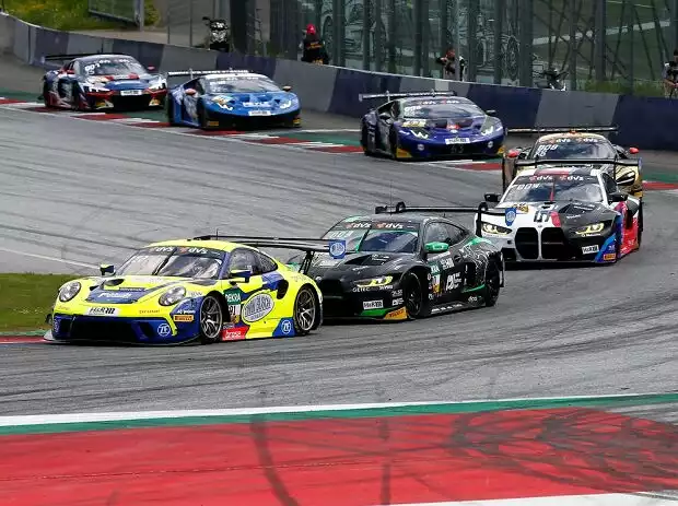 Titel-Bild zur News: Der Joos-Porsche kämpfte in Spielberg sogar mit den dominanten BMWs
