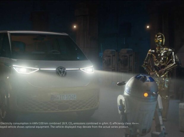 Titel-Bild zur News: VW ID. Buzz (Star-Wars-Werbung)