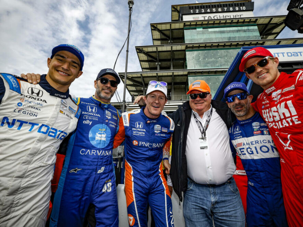 Alex Palou, Jimmie Johnson, Scott Dixon, Chip Ganassi, Tony Kanaan, Marcus Ericsson