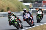 Jonathan Rea, Toprak Razgatlioglu und Alex Lowes 