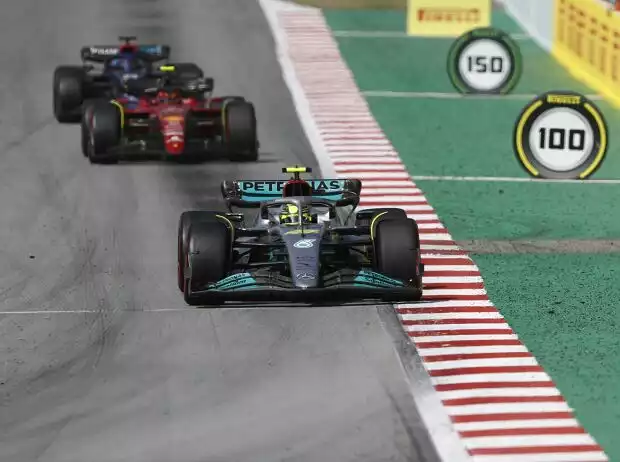 Titel-Bild zur News: Lewis Hamilton, Carlos Sainz