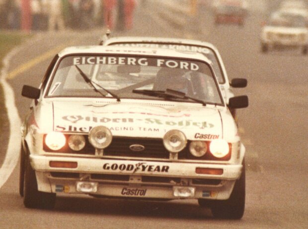 Keke Rosberg und Ari Vatanen im Eichberg-Ford-Capri Keke Rosberg und Ari Vatanen im Eichberg-Ford-Capri