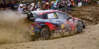 Ott Tänak im Schotter bei der Rallye Portugal 2022