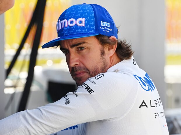 Titel-Bild zur News: Fernando Alonso (Alpine) vor dem Formel-1-Rennen in Spanien 2022
