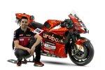 Die Ducati Desmosedici von Michele Pirro im Aruba-Design