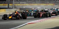 Startphase beim Formel-1-Rennen 2022 in Bahrain