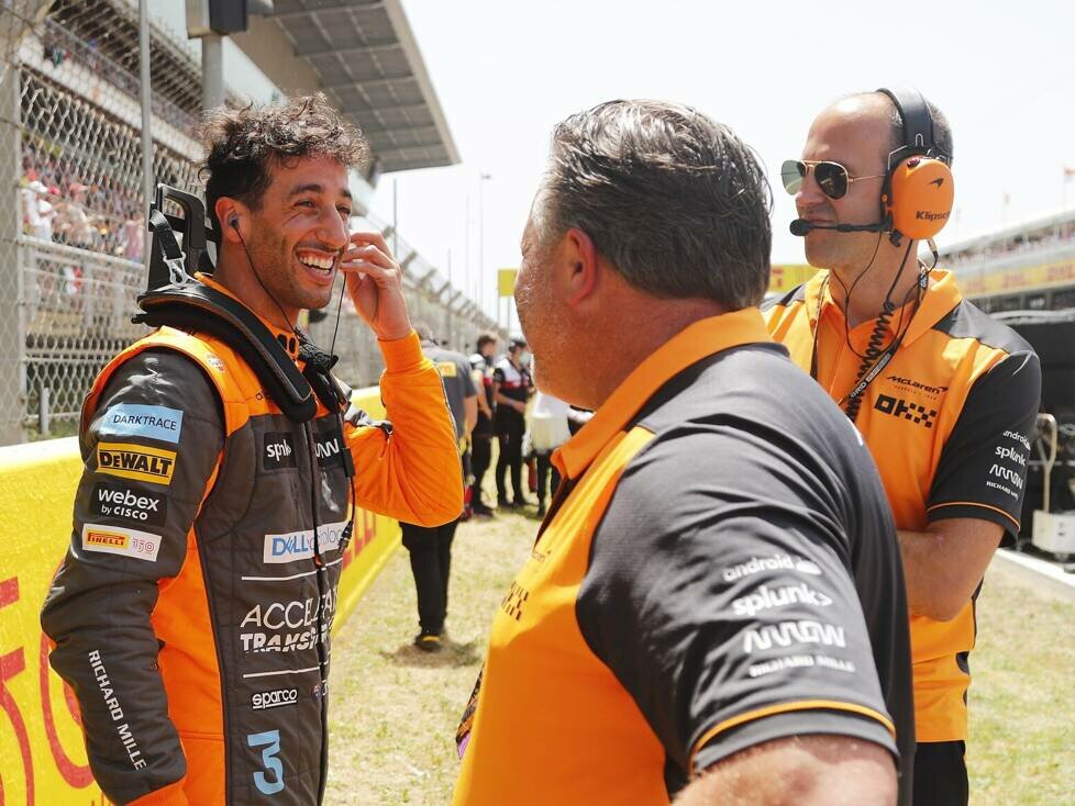 Daniel Ricciardo, Zak Brown