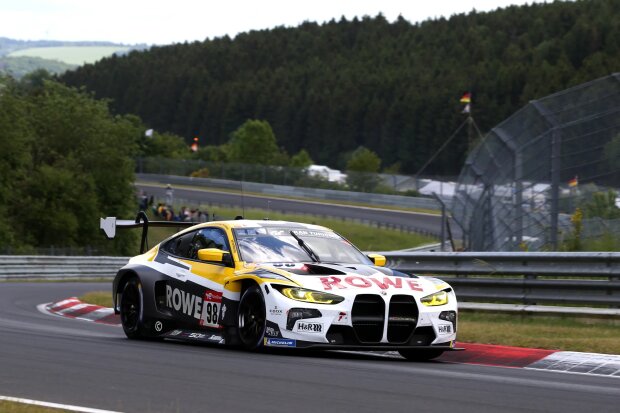 John Edwards Sheldon van der Linde Marco Wittmann Rowe Rowe Racing VLN ~~ John Edwards Sheldon van der Linde Marco Wittmann Rowe Rowe Racing VLN ~~