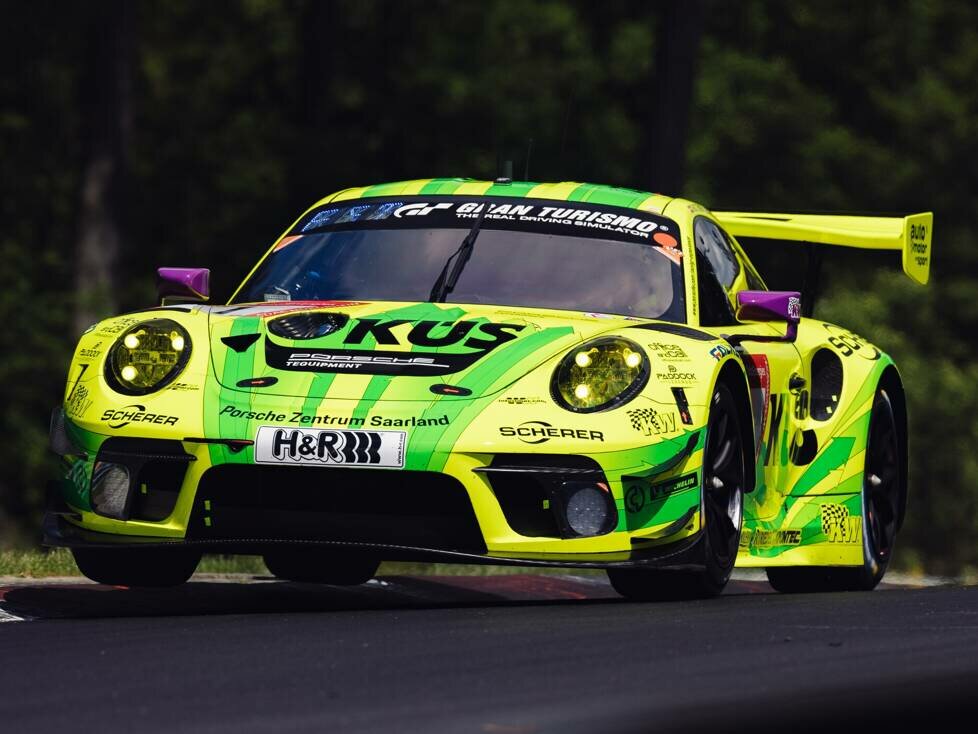 Manthey-Porsche "Grello" auf der Nordschleife