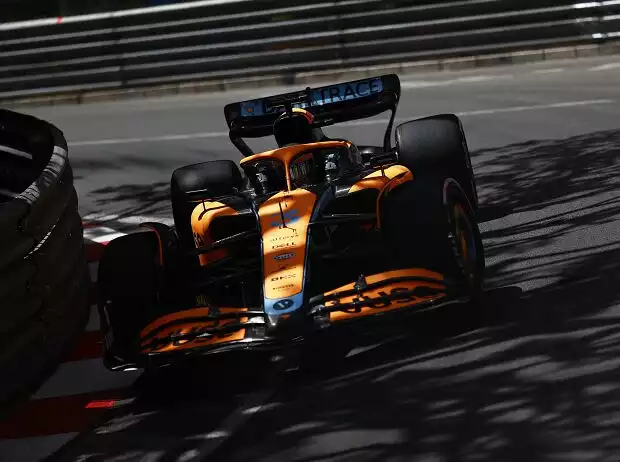 Titel-Bild zur News: Daniel Ricciardo (McLaren MCL36) im Training zum Formel-1-Rennen in Monaco 2022