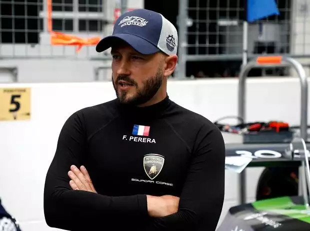Franck Perera beim ADAC GT Masters in der Startaufstellung Titel-Bild zur News: Franck Perera beim ADAC GT Masters in der Startaufstellung