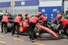 Bild zum Inhalt: Wiegen fast verpasst: Ferrari-Team rettet Charles Leclerc vor einer Strafe