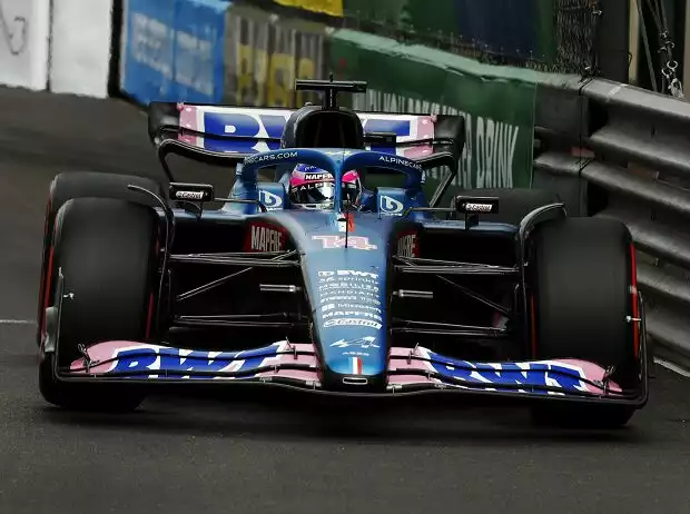 Fernando Alonso (Alpine A522) im Qualifying zum Formel-1-Rennen in Monaco 2022 Titel-Bild zur News: Fernando Alonso (Alpine A522) im Qualifying zum Formel-1-Rennen in Monaco 2022