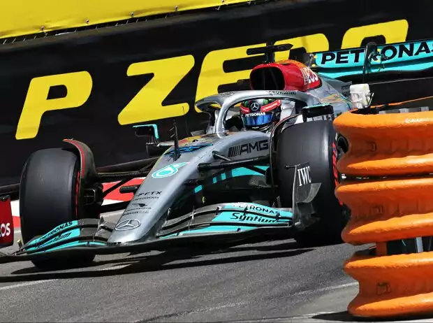 George Russell (Mercedes W13) im Qualifying zum Formel-1-Rennen in Monaco 2022 Titel-Bild zur News: George Russell (Mercedes W13) im Qualifying zum Formel-1-Rennen in Monaco 2022