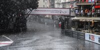 Regen beim Formel-1-Rennen von Monaco 2022