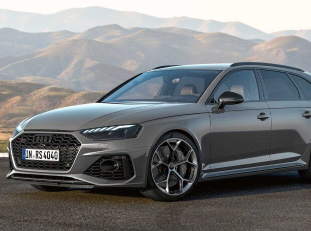 Titel-Bild zur News: Audi RS 4 Avant mit Competition plus-Paket (2022)