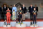 Sergio Perez (Red Bull), Max Verstappen (Red Bull), Jos Verstappen und Carlos Sainz (Ferrari) 