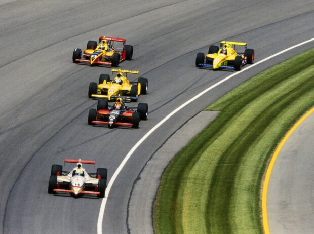 Kenny Bräck beim Indy 500 1999 Kenny Bräck beim Indy 500 1999