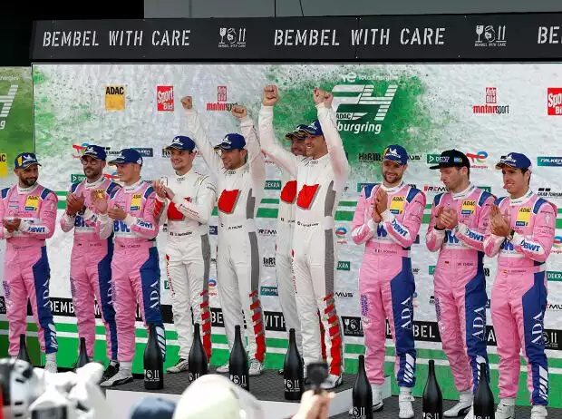 Kelvin van der Linde, Robin Frijns, Adam Christodoulou, Fabian Schiller, Jules Gounon, Daniel Juncadella Titel-Bild zur News: Kelvin van der Linde, Robin Frijns, Adam Christodoulou, Fabian Schiller, Jules Gounon, Daniel Juncadella