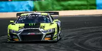 Valentino Rossi im Audi in Magny-Cours