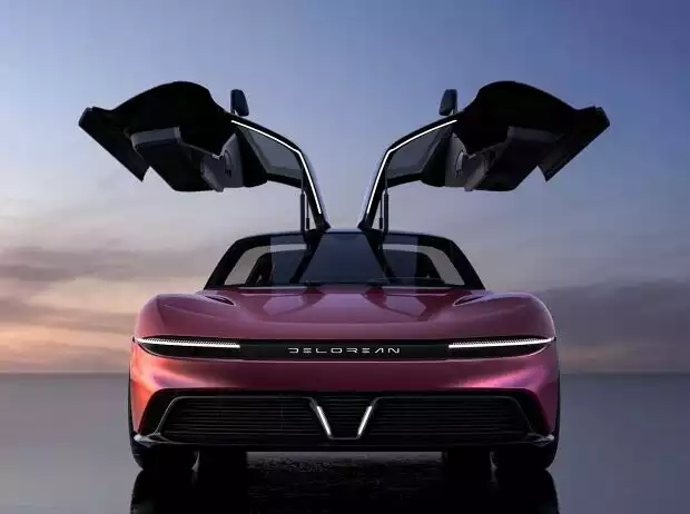 DeLorean Alpha5 (2022) debütiert als beflügeltes Elektro-Coupé Titel-Bild zur News: DeLorean Alpha5 (2022) debütiert als beflügeltes Elektro-Coupé