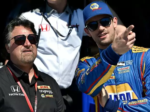 Michael Andretti, Alexander Rossi Titel-Bild zur News: Michael Andretti, Alexander Rossi