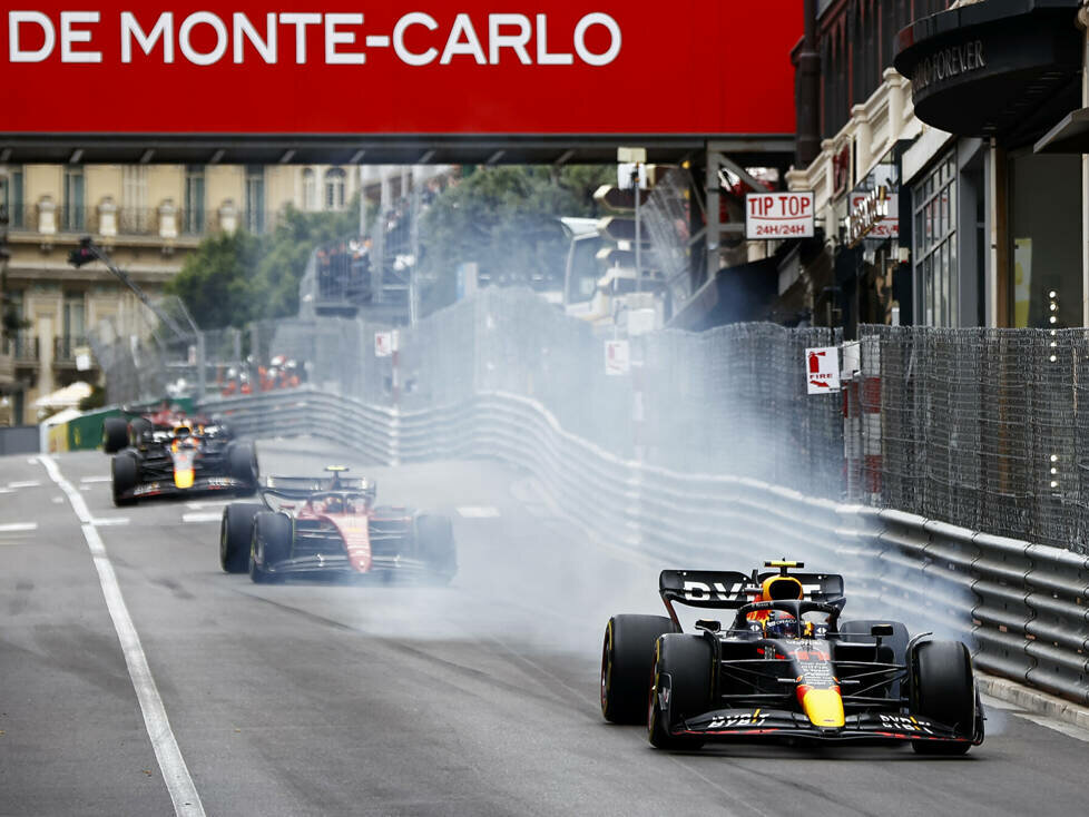 Sergio Perez, Carlos Sainz, Max Verstappen