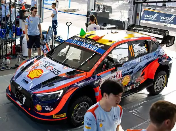 Hyundai i20 N Rally1 Titel-Bild zur News: Hyundai i20 N Rally1