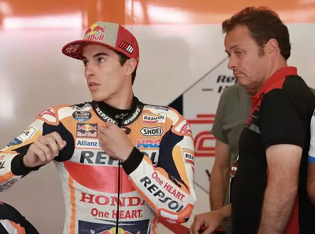Marc Marquez, Emilio Alzamora Titel-Bild zur News: Marc Marquez, Emilio Alzamora