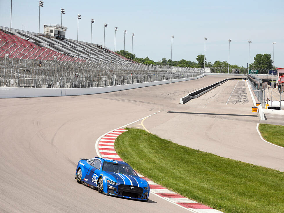 NASCAR-Test im Gateway Motorsports Park in St. Louis