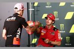 Aleix Espargaro (Aprilia) und Francesco Bagnaia (Ducati) 