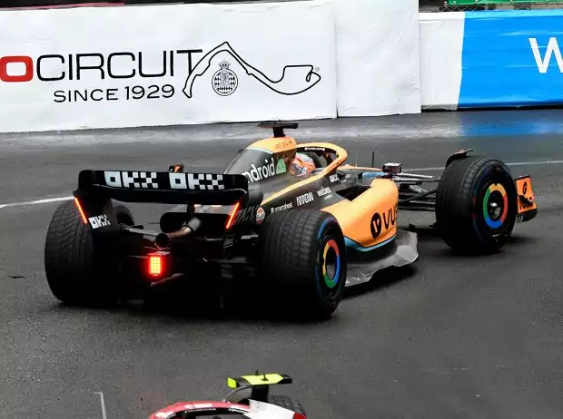 Lando Norris (McLaren MCL36) beim Formel-1-Rennen in Monaco 2022 Titel-Bild zur News: Lando Norris (McLaren MCL36) beim Formel-1-Rennen in Monaco 2022
