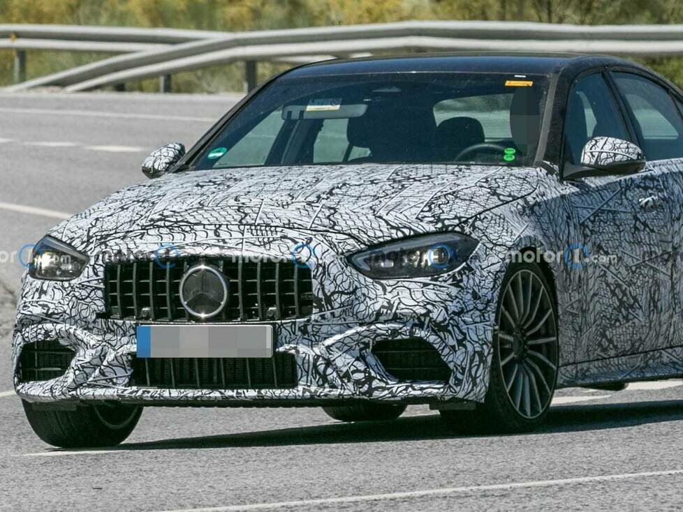 Mercedes-AMG C 63 (2022) als Erlkönig