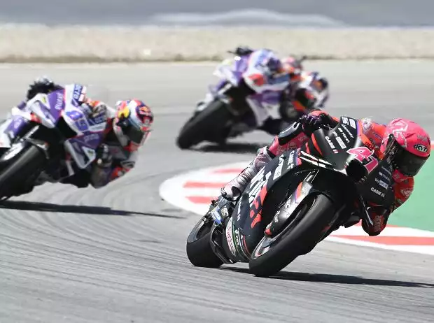 Aleix Espargaro, Jorge Martin, Johann Zarco Titel-Bild zur News: Aleix Espargaro, Jorge Martin, Johann Zarco