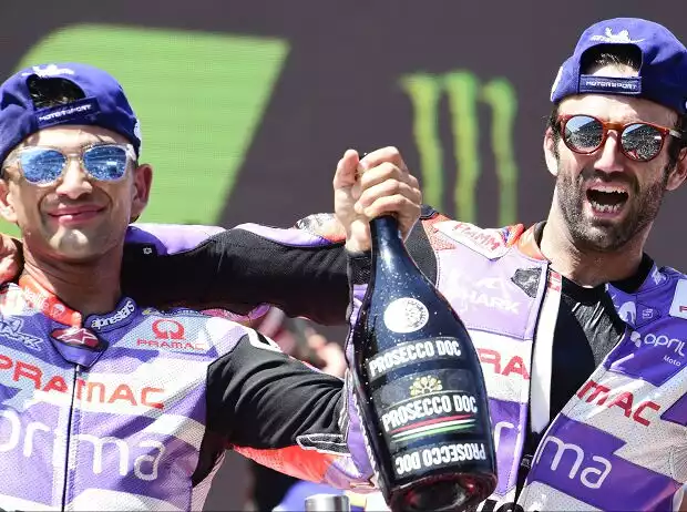 Titel-Bild zur News: Jorge Martin, Johann Zarco